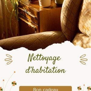 Bon cadeau : Nettoyage énergétique (Au domicile)